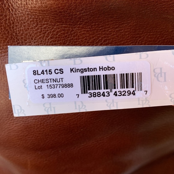 🦆Dooney & Bourke Kingston Hobo in brown chestnut color - Picture 11 of 16